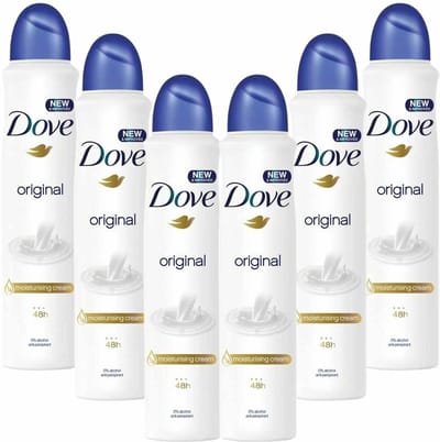6x Dove Deodorant Spray Original 250 ml