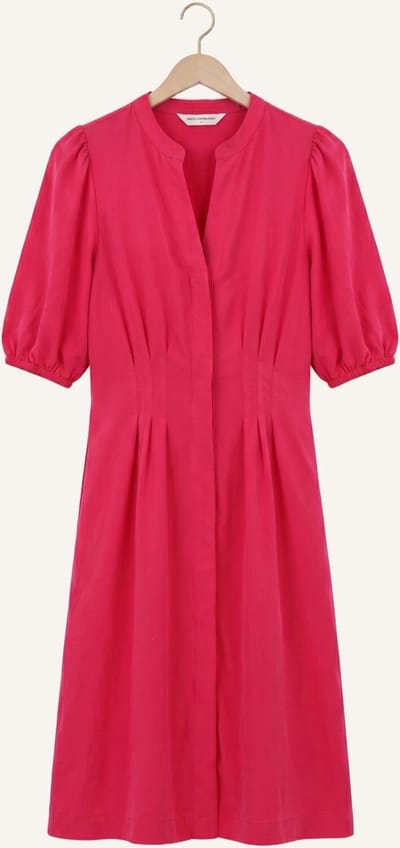 MSCH Copenhagen Mschmalanie 2 4 Shirt Dress Dames - Jurk - Fuchsia - Maat M
