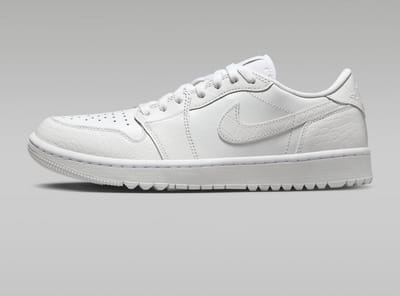 Nike Air Jordan 1 Low G - Wit - Maat 45