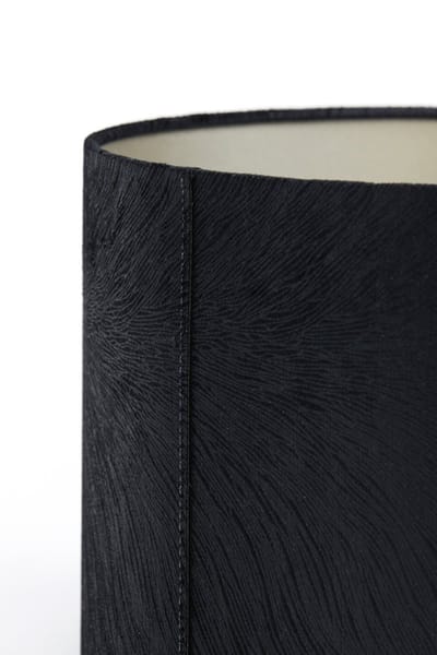 Light & Living - Lampenkap LUBIS - Ø30x21cm - Zwart