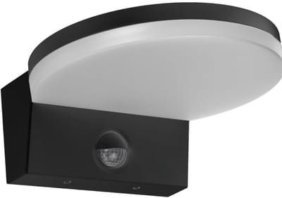 DnA® Buitenlamp - Buitenlamp met Bewegingssensor - Buitenlamp met Sensor - Zwart - 18cm x 18cm x 7cm