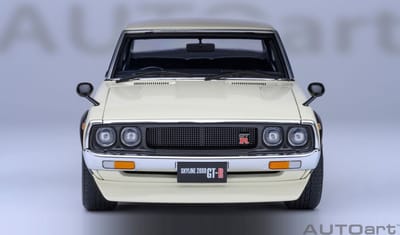 AUTOart 1/18 Nissan Skyline 2000 GT-R (KPGC110) Tuned, White