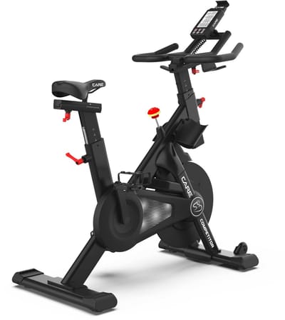 CARE COMPETITOR - Professionele indoor cycling fiets - Vliegwielmassa 15 kg - Micro magnetische weerstand - Connected - Voor gebruik in de sportschool of thuis