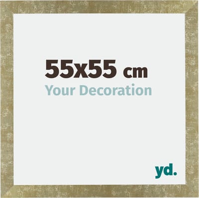 Your Decoration - Fotolijst 55x55 cm - MDF - Goud Antiek - Mura