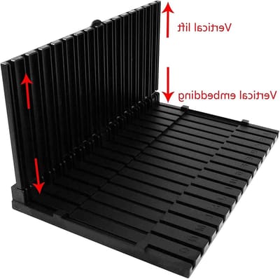 L-vormige embedded bracket 11.4'' x 7.8'' - kunststof - onderdelenhouder - perfect voor modelbouw - ShopVlot