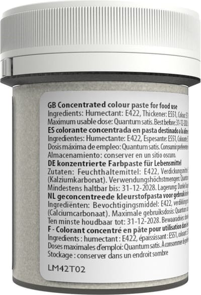 Sugarflair Max Concentrate Paste Colour - Voedingskleurstof - Wit - 42g