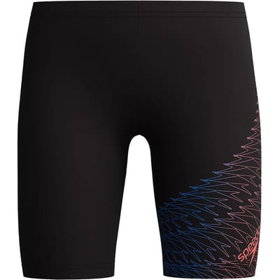 Speedo Medley Logo Jammer Zwart 5-6 Years Jongens