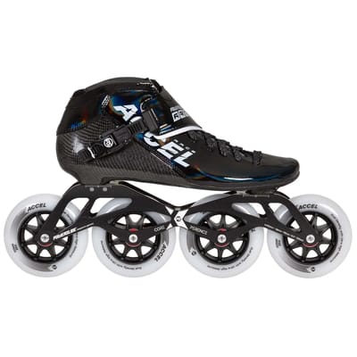 Powerslide Accel Race 100 Inline Skates Zwart EU 36 Man,Vrouw
