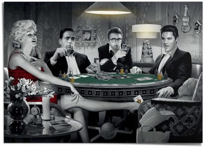 XXL Poster Chris Consani - four of a kind - 100 x 140 - Papier - REINDERS