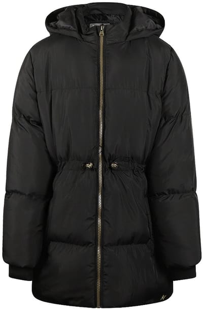 Koko Noko Meisjes Parka Jas - Black