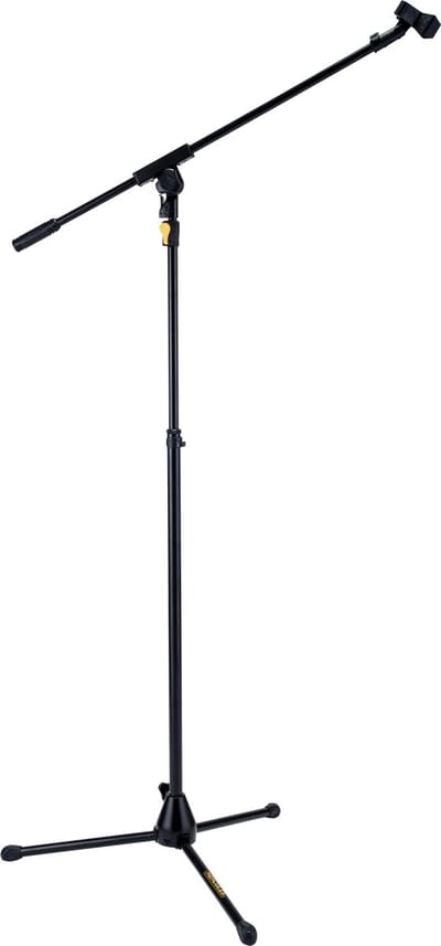 HERCULES Stands HCMS-631B+ microfoonstandaard, 111,5-168 cm, galg, EZ Grip, driepotig