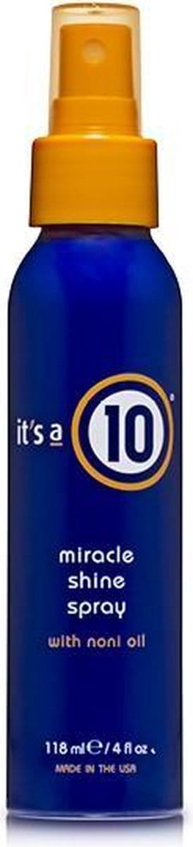 It's a 10 MIRACLE SHINE Unisex 118ml haarspray