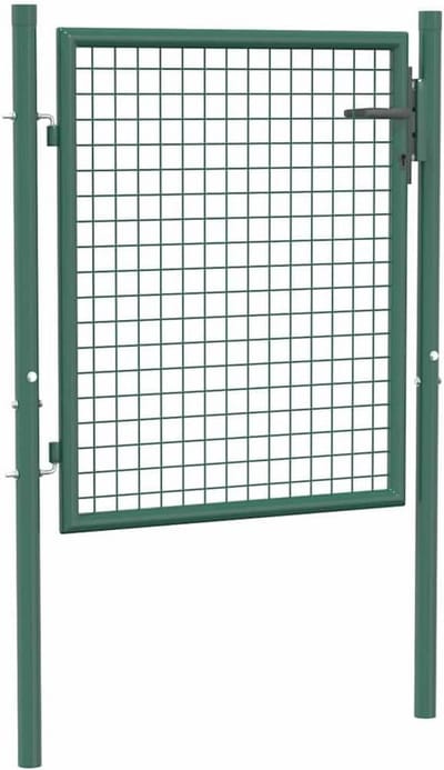 Stalen Tuinpoort 100x75cm Groene Ingangsdeur