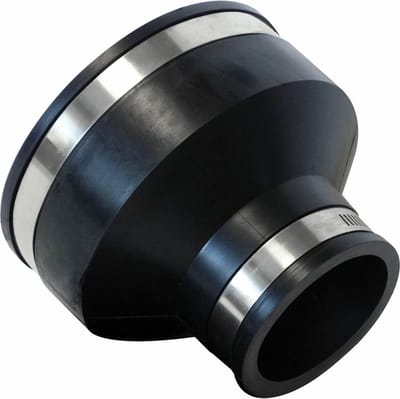 Evolution Aqua - flexibele verloopsok adaptor 4"- 2" (116-122 mm) - (63-68 mm)