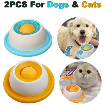 Likspeelgoed Voor Honden Interactief Hondenspeelgoed Slow Feeder Voerdispenser Voor Puppy Training Verrijking Kat Voeding Bench Accessoire antiek messing kleur