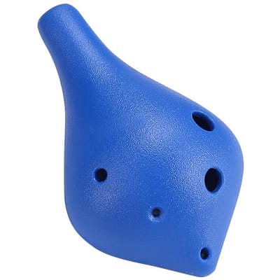 6 gaten hars Ocarina Alto C muziekinstrument in eenvoudige stijl voor muziekliefhebber en beginner
