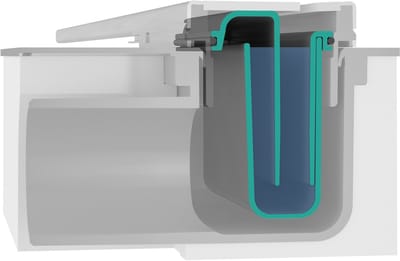 Hansgrohe RainDrain Flex - Douchegoot met rvs rooster 1200, te plaatsen in de ruimte, inkortbaar, geborsteld rvs 56047800