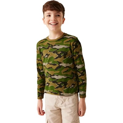 Kinder-T-shirt met lange mouwen Regatta Wenbie III