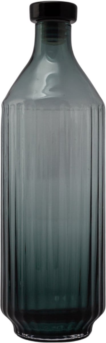 XLBoom Mila Fles 75cl Groen – Mondgeblazen glazen fles van 750ml – Verkrijgbaar in Amber | Clear | Dark Grey | Green – Design servies voor tafel