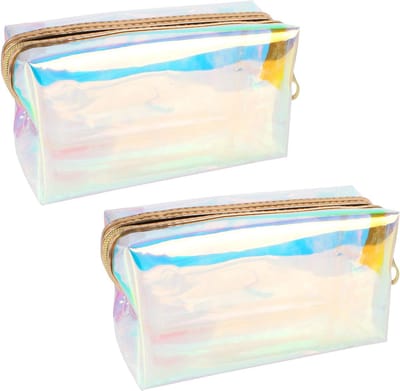 Transparante Cosmetische Tassen - 2 Stuks Waterdichte Makeup Tas