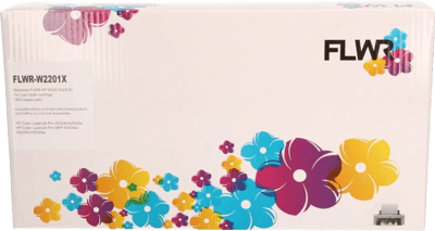 FLWR HP 220X (W2201X) cyaan (Compatible XXL)