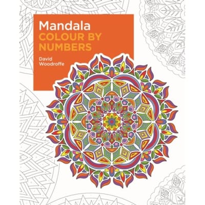 Mandala Colour By Numbers - Arcturus Colour By Numbers Collection - David Woodroffe