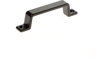 Hermeta Greep Zwart 90mm Opschroevend - 4200-18