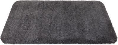 PRIMA - Soft - Wastafelmat - Badmat - zwart - antraciet - 40x80cm - antislip