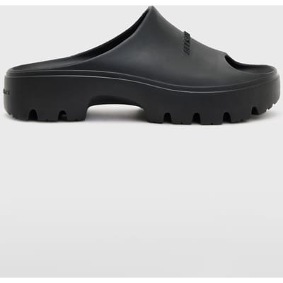 AllSaints Eclipse Flatform Sli Black Size: 37 | Slippers & Flip Flops Outlet | Dames | Zwart
