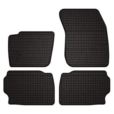 Wielganizator SolidPRO Serie - Rubber Automatten - Ford Mondeo MK4 2007-2012 - Zwarte - Aanpasbaar