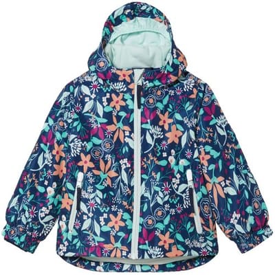 LUPILU Kinderwinterjas (bloemen, 86/92)