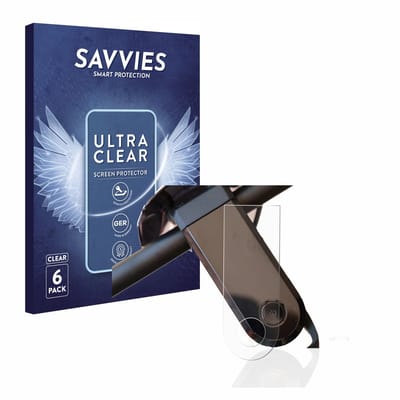 Savvies - Screenprotector voor NIU KQi3 Sport - Folie Beschermfolie transparant 6 Stuks