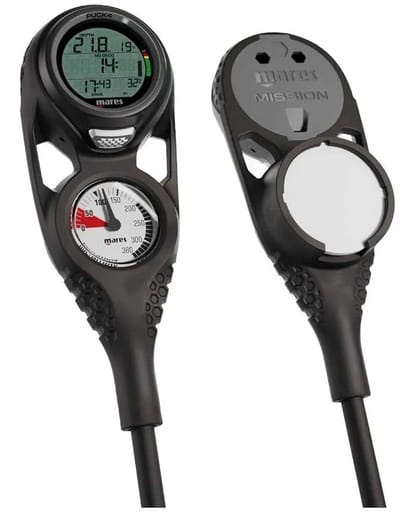 Mares Puck 4 Mission 2 Bar/meters Console Zilver
