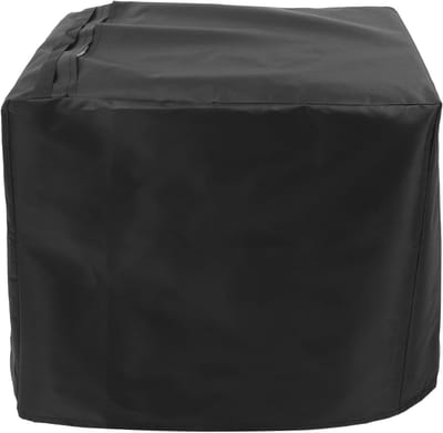 Tuinslanghaspel Hoes - Waterdichte Oxford Stof - Bescherming Buiten - Trekkoordsluiting - 60x60x45 cm - Zwart