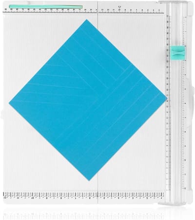 Multifunctionele Vouwplank voor A4 Papier, Snijmachine met Vouwfunctie voor Kaarten, Enveloppen en Dozen, Ideaal voor Creatieve Projecten