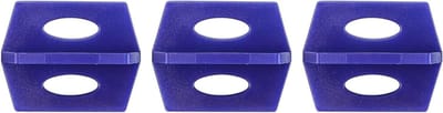 Tegelnivelleringssysteem - Tegelgereedschap - Vlakke Tegels Leggen - Nauwkeurige 3mm Voeg - 200 Stuks - Blauw
