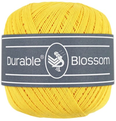 Durable Blossom - 2180 Bright Yellow - Verfijnd Gemerceriseerd Katoen Garen