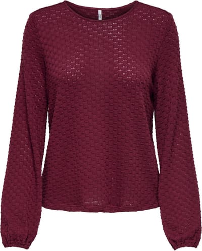ONLY - ONLBELLE LIFE L/S TOP JRS - Dames - Blouses