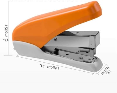 Handmatige Nietmachine - Kantoor Nietapparaat - Documenten Bevestigen - Arbeidsbesparend Ontwerp - Mini Formaat - Zwart