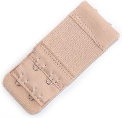 Scoby - 3 BH Verlengstukjes (2 Haaks) - Beige - Extenders voor Comfortabele Pasvorm - Bra Extenders for Adjustable Fit