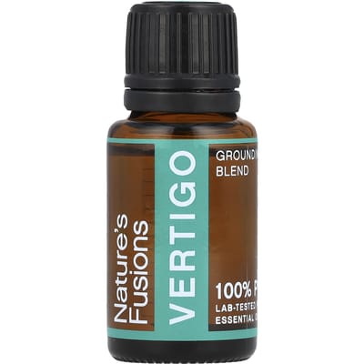 Nature's Fusions, 100% Pure Etherische Olie, Duizeligheid, 15 ml