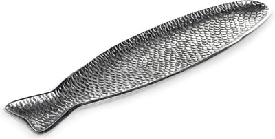 Serax - Paola Navone - Fish & Fish - Serveerschaal - Grijs - L 45cm