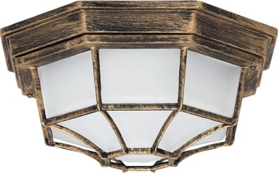 Rabalux - Buitenlamp/ Plafondlamp - Kleur: antiek goud