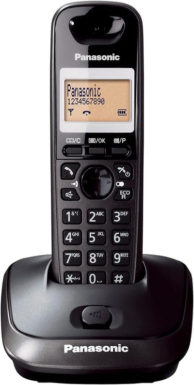 Draadloze DECT Telefoon - Telefoon met Beller ID - Thuisgebruik - Heldere Geluidstechnologie - Niet gespecificeerd - Zwart
