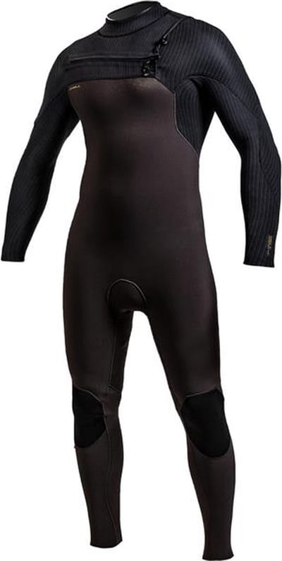 O'Neill Hyperfreak 4/3+mm Heren Wetsuit – Chest Zip – Fullsuit – Flexibel & Warm – Zwart – Maat LT