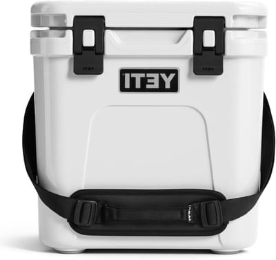 Geïsoleerde Koelbox - Harde Koeler - Dranken Koel Houden - RockSolid Sterkte - 24 Liter - Wit