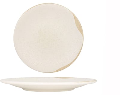 Kütahya Porselen Dinerbord - Sand Wind - Porselein - 27 cm - set van 6