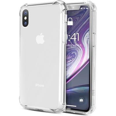 Shieldcase Silicone Shock case TPU geschikt voor Apple iPhone X/Xs - shockproof - siliconen hoesje - optimale bescherming - transparant