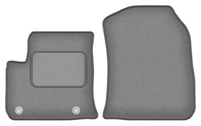 Wielganizator WLG-CARLUX-GRAFIET Serie - Auto Vloermatten - Voor DS3 Crossback II E-Tense - Grafiet