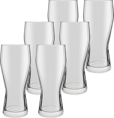 Royal Leerdam Bierglazen Mainz - 12x stuks - 400 ml - speciaal bier glazen